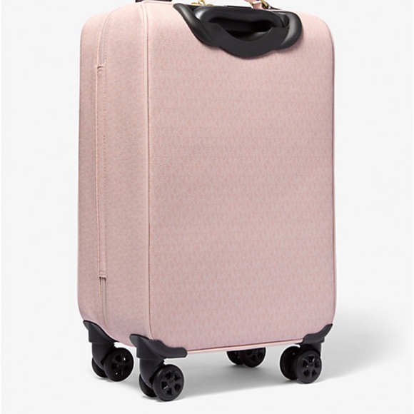 Michael Kors Small Signature Logo Suitcase in LT Powder Blush - Picture 3 of 12